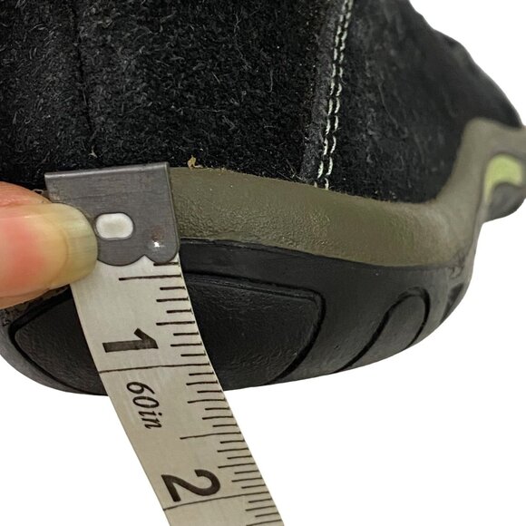 Merrell Jungle Moc Black Suede Leather Faux Fur Select Dry Winter Boots Kids 7 - Picture 14 of 16